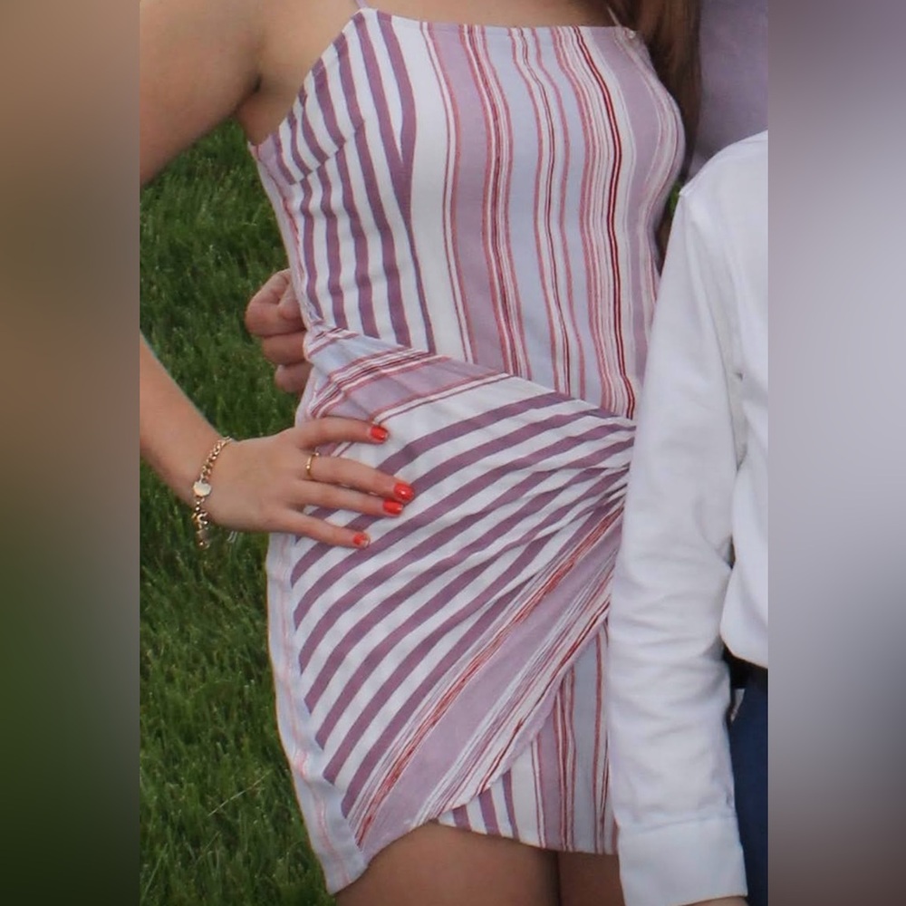 Colorful mini dress from small boutique!